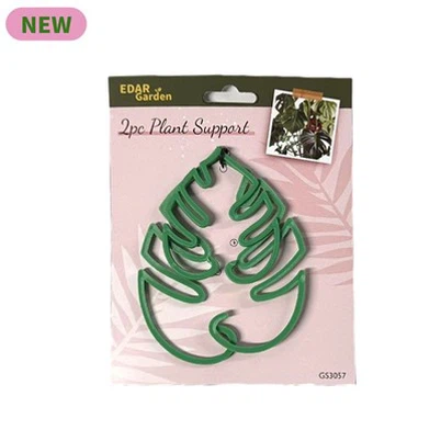 2pc monstera siâp cefnogaeth deiliad planhigion